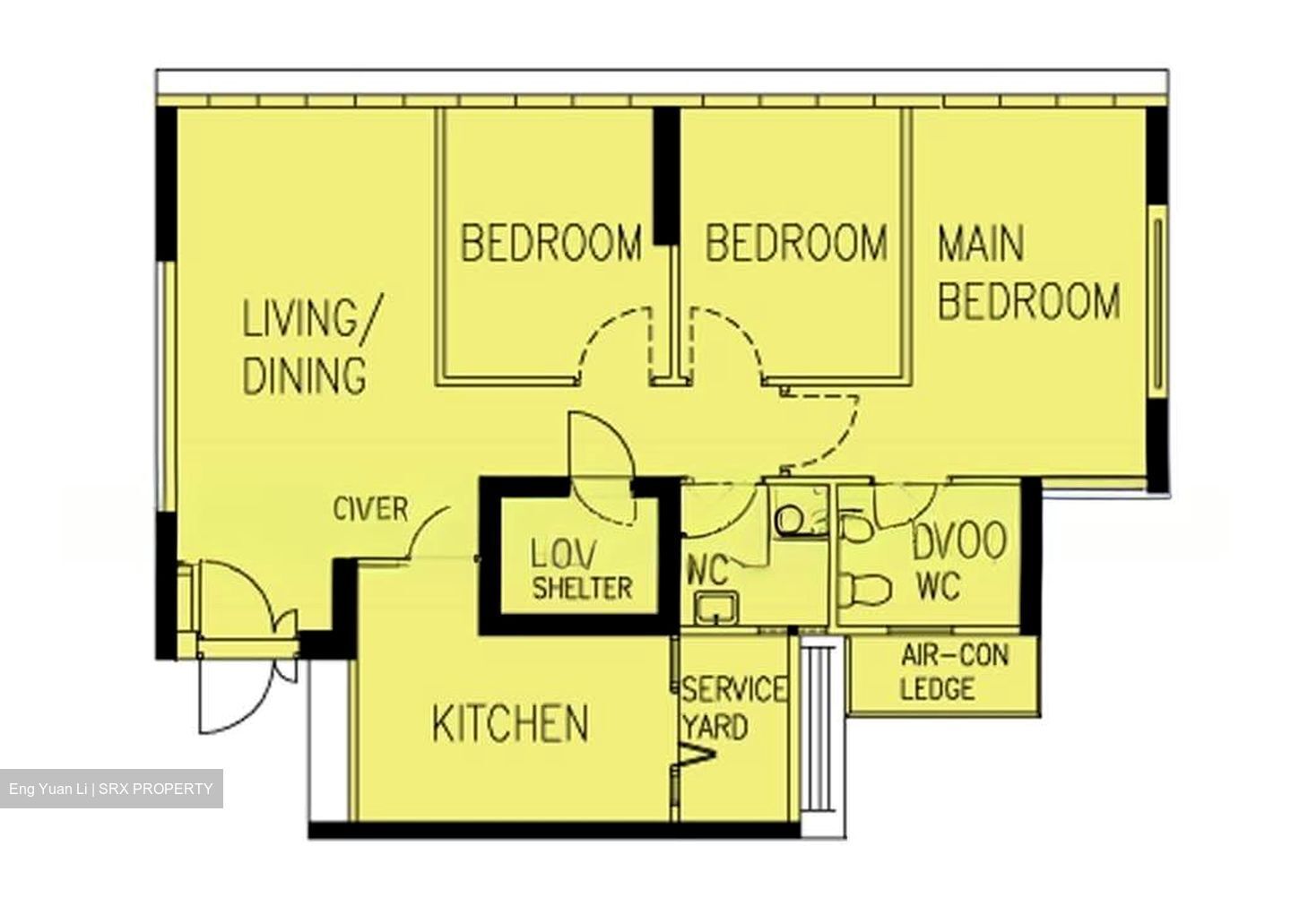 Blk 626A Tampines Greenverge (Tampines), HDB 4 Rooms #581301581
